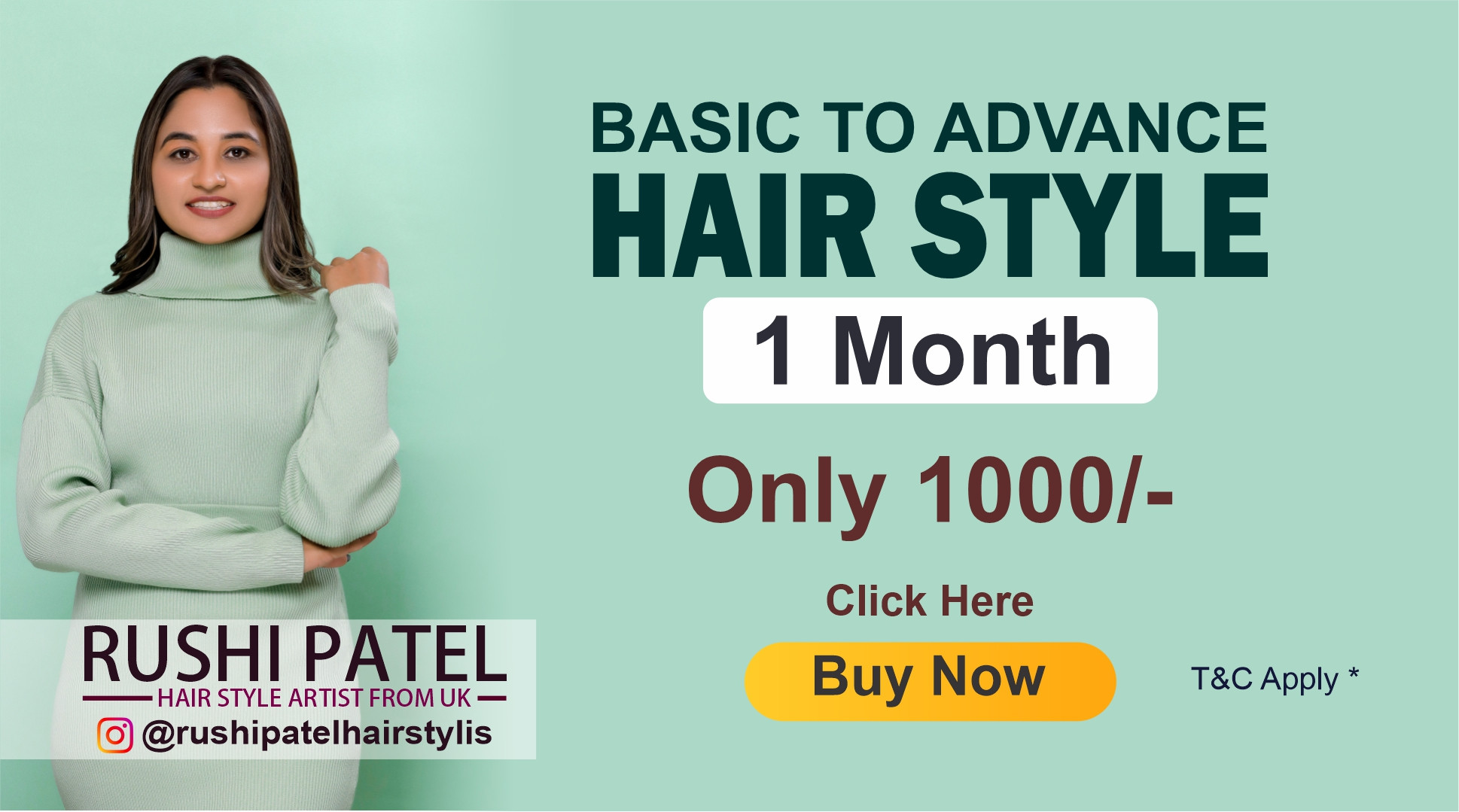 1 Month Hair Style by Rushi Patel