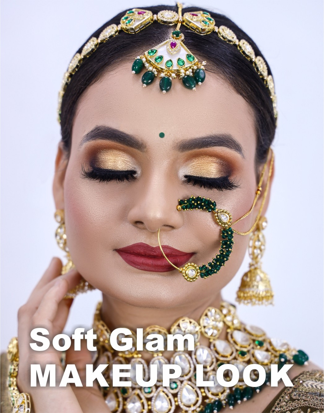 Soft Glam Makeup Look - Mkup008