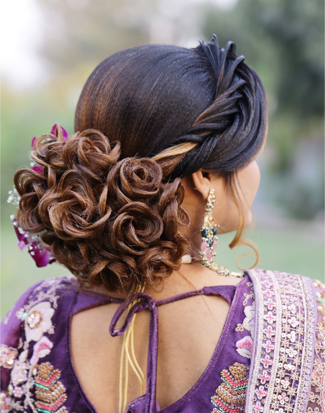 Twisting Rose Hair Style - Md0062