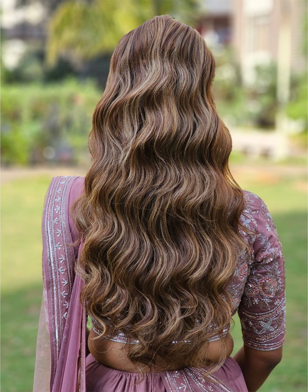 Soft Wavy Curls With Open Hair Style Look - Rl0043