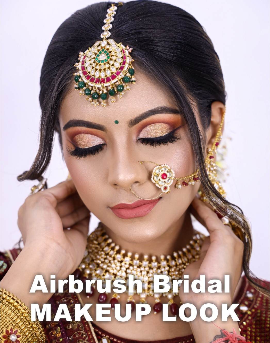 Airbrush Bridal Makeup Look - Mkup010